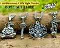 Echelon Lord Hanumanji Pendant Combo (BUY 1 GET 3 FREE)